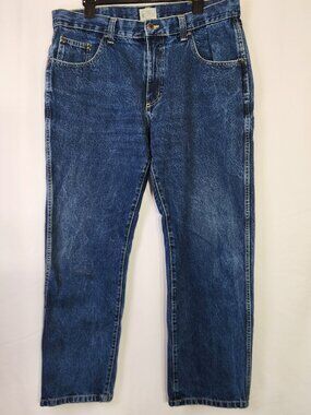 RedHead Men’s Relaxed Fit Jeans Size 38x32 Blue Heavyweight Denim 614RHS19